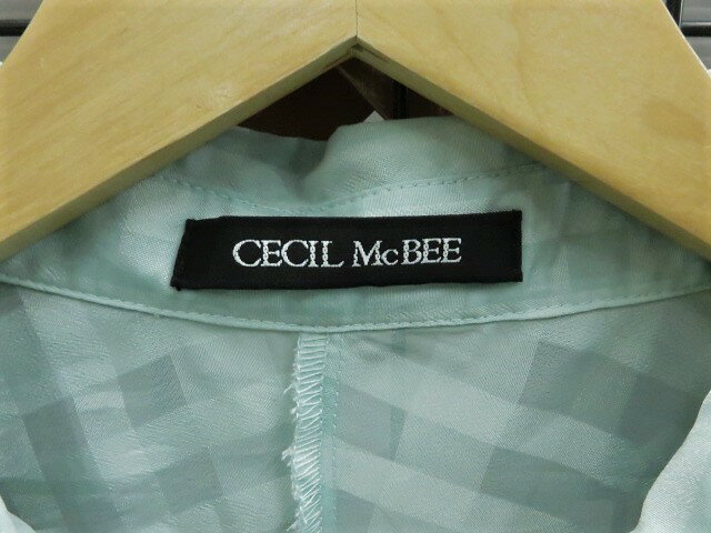 セシルマクビー CECIL McBEE レディーストップス シャツ Mサイズ表記 〇YR-03224〇