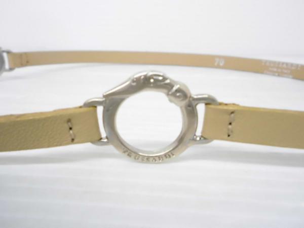 ������ʡ� TRUSSARDI �ȥ饵��ǥ� ��ǥ������٥�� 70ɽ�� �쥶�� �١����� ��YR-00720��