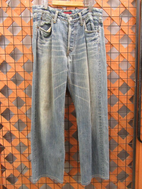 【中古品】 ジョンブル JOHNBULL メンズ デニム ジーンズ M表記 ウエスト約80cm ボタンフライ 〇YR-01185〇