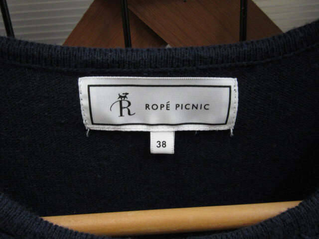 【中古】ロペピクニック ROPE PICNIC レディーストップス ニット 38サイズ表記 ○YR-01578○