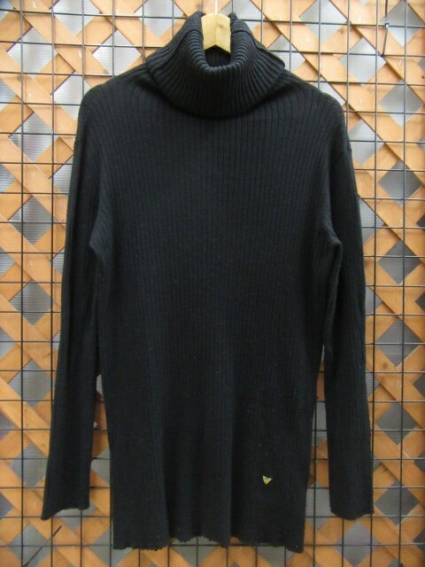 樂天商城 - 【中古】ツモリチサト TSUMORI CHISATO タートルネック ニット レディース ブラック ダイヤ サイズ2表記 〇YR-02749〇