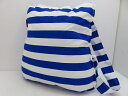 【中古品】 notabag ノットアバッグ BAG&BACKPACK MarineStripes ブルー ボーダー リュック トートバッグ 〇YR-10570〇