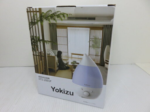【中古未使用品】 Yokizu 超音波式加湿器 HTJ-2001F 20年製 〇YR-12852〇 【中古未使用品】 Yokizu 超音波式加湿器 HTJ-2001F 20年製 〇YR-12852〇
