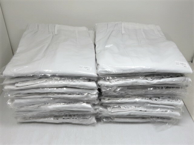 樂天商城 - 【中古未使用品】 男女兼用 防水パンツ ホワイト LL表記 PPA-002 24本セット 〇YR-14129〇