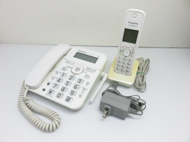 【中古品】 Panasonic　パナソニック 電話機 子機1台 VE-GD31-W ○YR-15157○