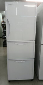 【中古品】日立冷凍冷蔵庫3ドアR-S27JV(xw)265L2018年製○YR-50361○