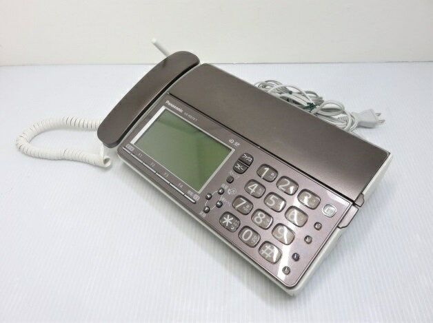 【中古品】 パナソニック Panasonic 電話機 FAX ファックス KX-PZ610DL-T ○YR-15757○