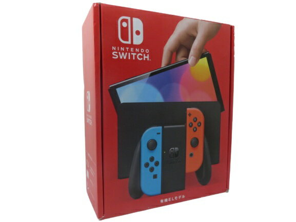 Nintendo Switch ニンテンドースイッチ 本体 有機ELモデル ネオンカラー HEG-001【中古品】〇YR-15802〇