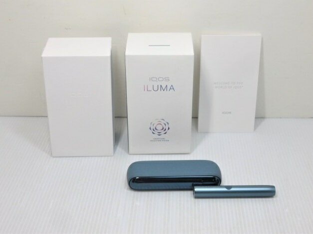 【中古品】 アイコス イルマ IQOS ILUMA IQOS4 アズール ブルー ○YR-15844○ の出品です。 こちらの商品は中古の商品です。 中古品の為、スレキズ・汚れ等による多少の傷みや使用感があります。 その他、画像には写り難いキズや汚れがある場合があります。 商品内容は掲載画像に写っている物が全てです。 詳しくは画像にてご確認ください。 ※撮影環境の影響により実際の商品と色合いが多少異なる場合がございます。 　あらかじめご了承ください。 　また、お買取り商品・店頭保管の為、細部にまで拘る方はご購入をお控えください。 ■付属品：ホルダー・ポケットチャージャー・充電アダプタ・USB Type-Cケーブル・取説マニュアル・外箱 ■動作確認済み ■商品の詳細はメーカーHPにてご確認ください。 ■ノークレーム・ノーリターンでお願いします。 ■発送方法：クロネコヤマト宅急便元払い ※当店では自然環境に配慮しまして商品の簡易包装を行っております。 　また、商品発送の際に納品書を同封しております。 　領収書の発行は出来ませんので、あらかじめご了承ください。　