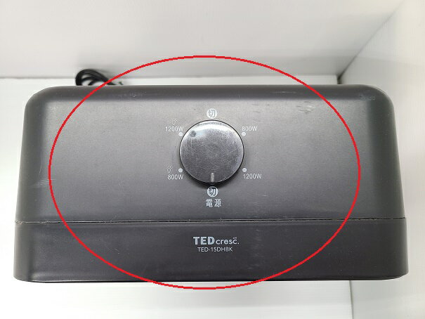 ������ʡ� �齻 ��ϧ�� ����ߥå��ҡ����� 1200W TED-15DHBK ��YR-16618��