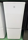 【中古品】 三菱 MITSUBISHI 146L ノンフロン 冷凍冷蔵庫 2ドア 右開き MR-P15EE-KW1形 冷蔵100L 冷凍46L 2020年製 ○...