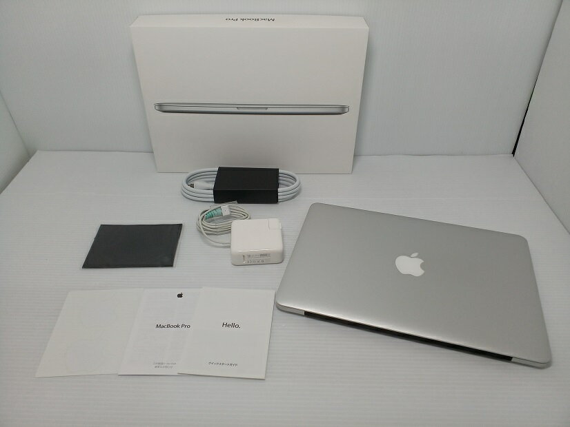 【中古品】Apple MacBook Pro Mid MGX82J/A A1502 Retina ディスプレイ 13インチ高性能ノートブック ノートPC 13.3/2.6GHz/8GB/256GB 2014 ○YR-51355○