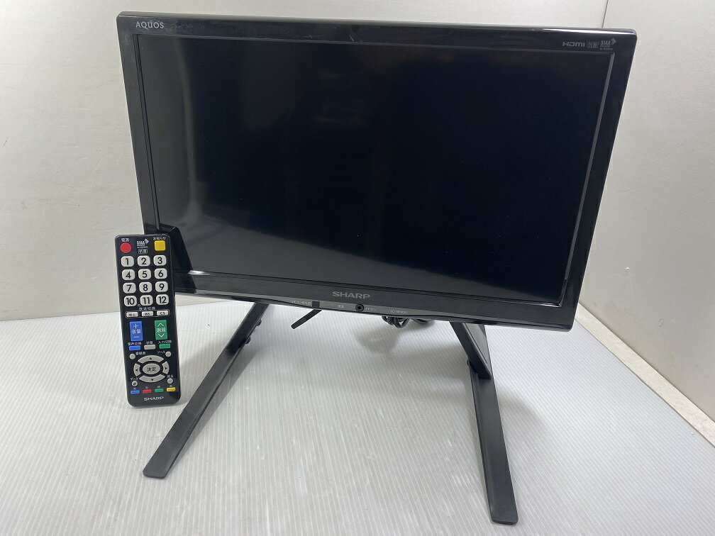 【中古品】シャープ 19型 AQUOS 液晶テレビ LC-19HK20 2021年製 ○YR-17071○