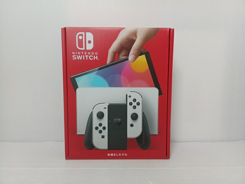 【未使用品】Nintendo Switch ニンテンドースイッチ 有機ELモデル Joy-Con(L)/(R)ホワイト HEG-S-KAAAA 〇YR-51501〇