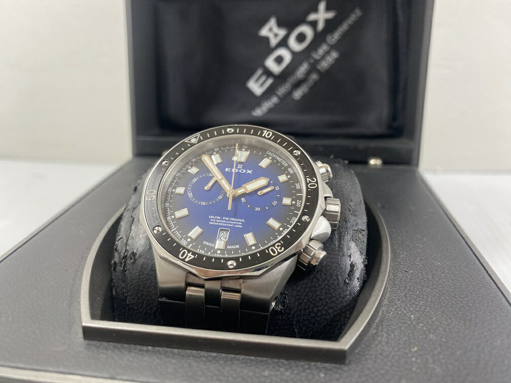 ʡۥɥå  Υ ӻ 10109-3CA EDOX Quartz ChronographYR-17173