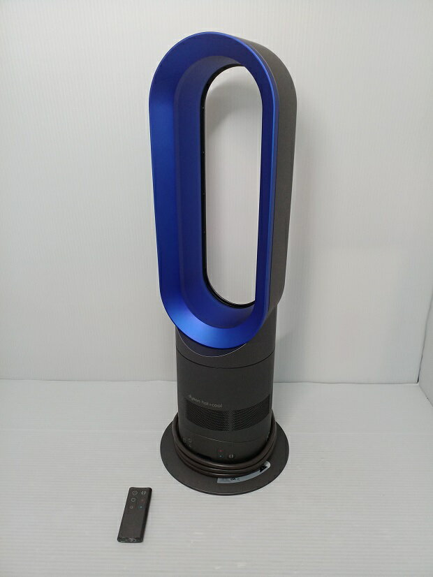 【中古品】dyson ダイソン Hot Cool ファンヒーター AM05 Iron／Blue 2016年製 ○YR-51611○