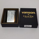 【中古品】バンソン ギアトップ オイルライター vanson × GEAR TOP V-GT-09 〇YR-51940〇
