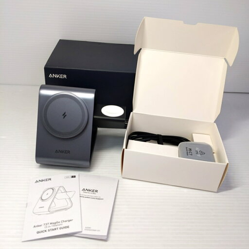 【未使用】Anker 737 MagGo Charger (3-in-1 Station)〇YR-52297〇 【未使用】Anker 737 MagGo Charger (3-in-1 Station)〇YR-52297〇