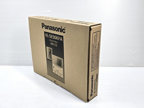 【中古未使用品】 パナソニック Panasonic テレビドアホン VL-SE50KFA 電源コード式 ○YR-18003○