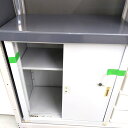 【中古品】鍵付き 物置き 幅83cm 高さ92cm〇YR-52621〇