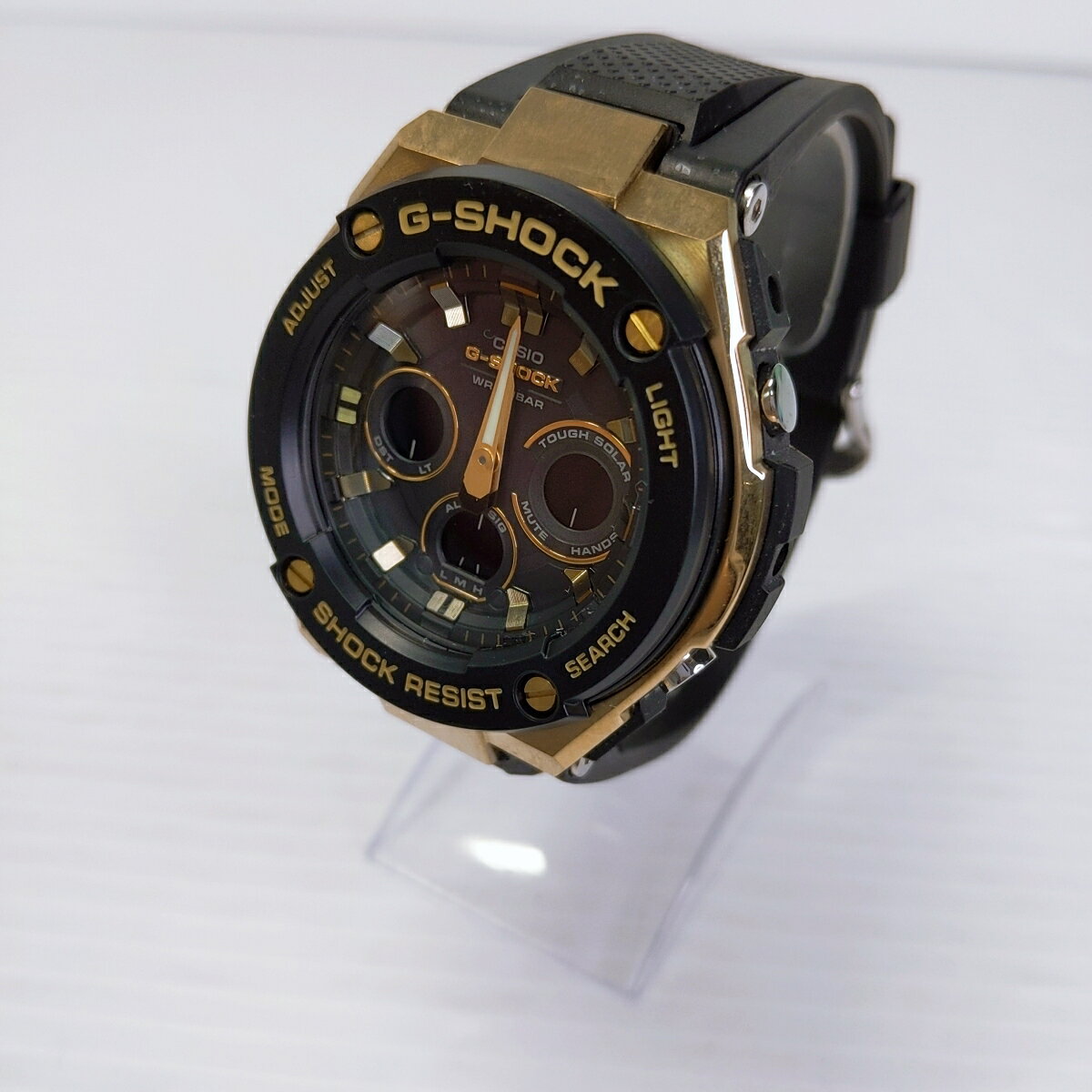 樂天商城 - 【中古品】カシオ G-SHOCK GST-W300G-1A9JF メンズ ゴールド 〇YR-52673〇