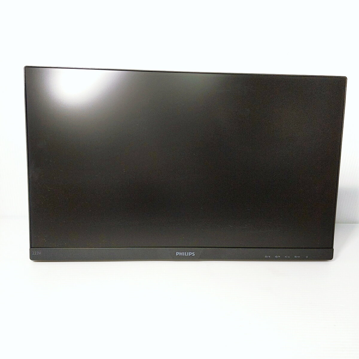 リサイクルーチェの【中古品】PHILIPS フィリップス フルHD液晶モニター スタンドなし 21.5型 223V7Q(2)〇YR-52989〇｜アングル2