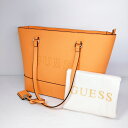 【中古品】GUESS ゲス ARTEMIS Carryall トートバッグ レディース オレンジ〇YR-53144〇