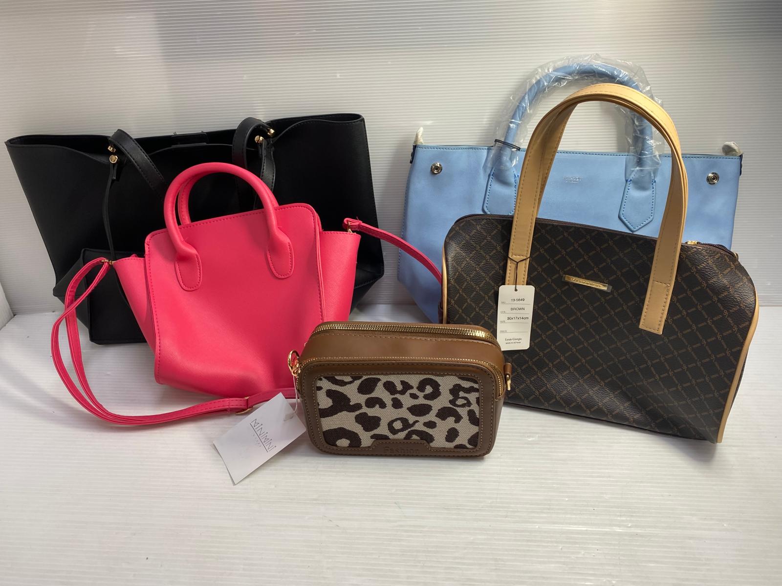 【中古品】店頭展示品 レディースバッグ 5点 まとめて ○YR-18737○