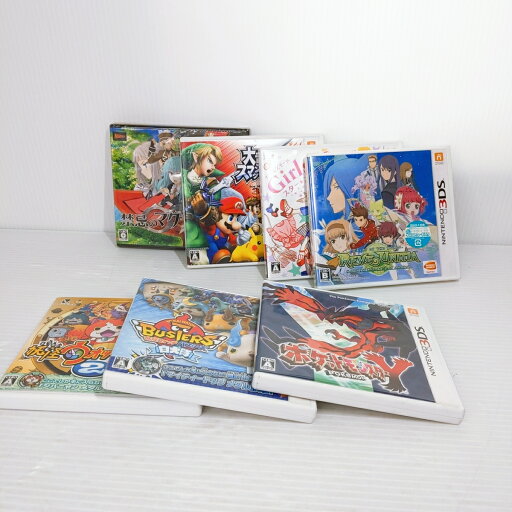 【中古現状品】3DSソフト 7点まとめ売り〇YR-53583〇 【中古現状品】3DSソフト 7点まとめ売り〇YR-53583〇