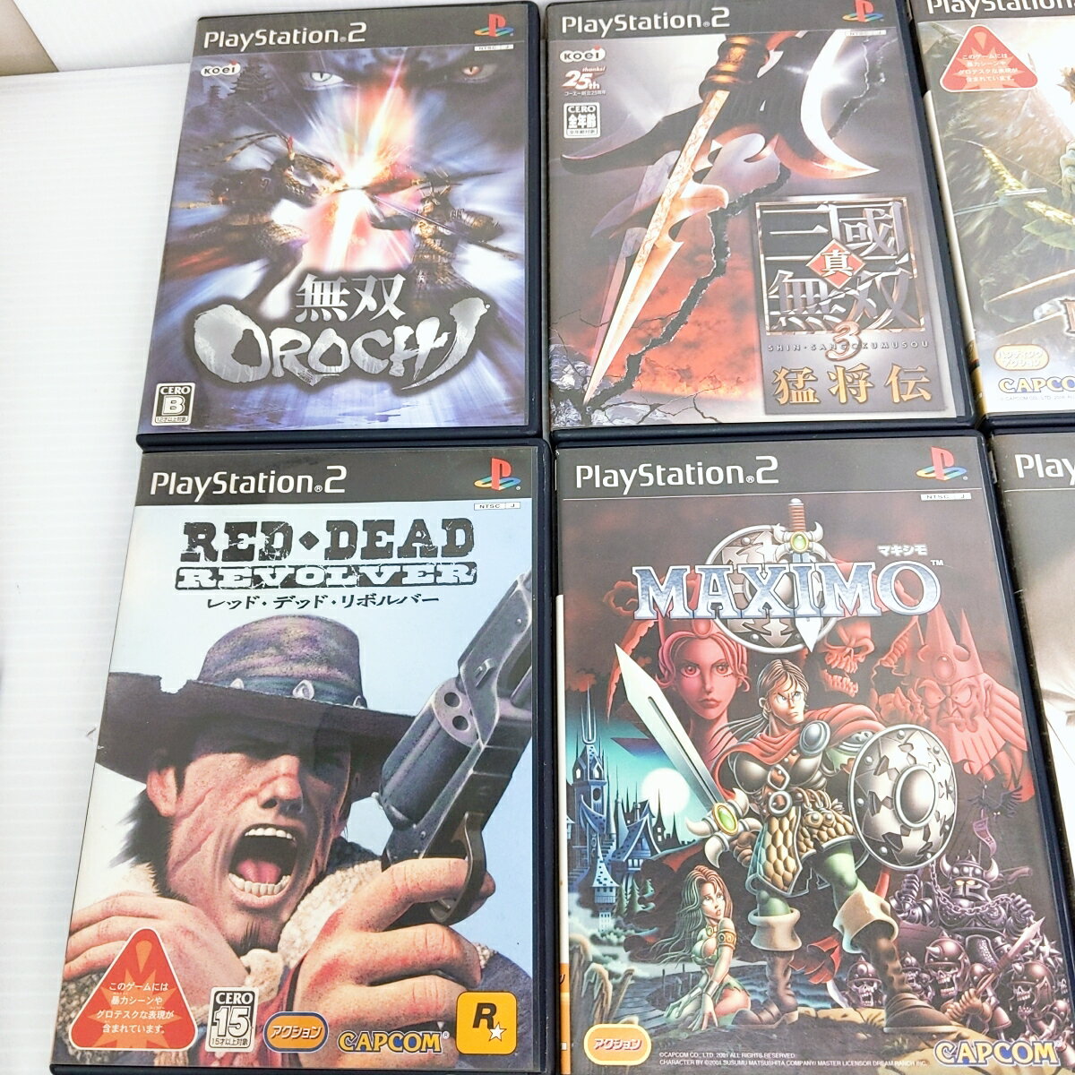 【中古現状品】プレイステーション2ソフト プレステ2 PS2 19点まとめ売り〇YR-53584〇