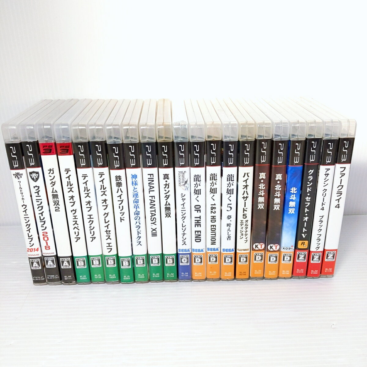 【中古現状品】プレイステーション3ソフト プレステ3 PS3 21点まとめ売り〇YR-53585〇