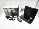 【中古品】 TOHO ディキシア DIXIA 9インチ ポータブルDVDプレーヤー DX-PDV901 ブラック ○YR-19038○
