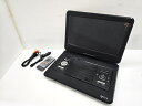 【中古品】 アステックス ASTEX 14インチ ポータブル DVDプレーヤー AS-14F ○YR-19163○