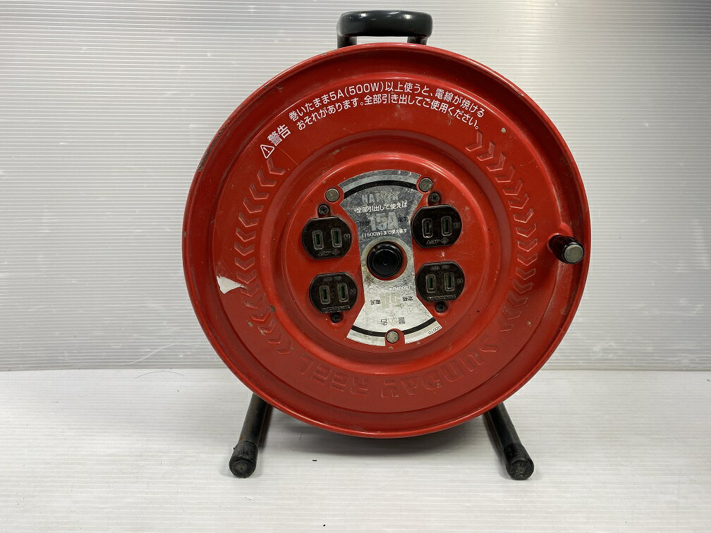 【中古品】ハタヤ コードリール 20M ○YR-19286○