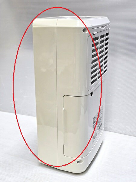 【中古品】 ヤマゼン 山善 YAMAZEN コンプレッサー式 衣類乾燥除湿機 木造7畳 鉄筋14畳 YDC-C60(W) 2021年製 ホワイト ○YR-19616○