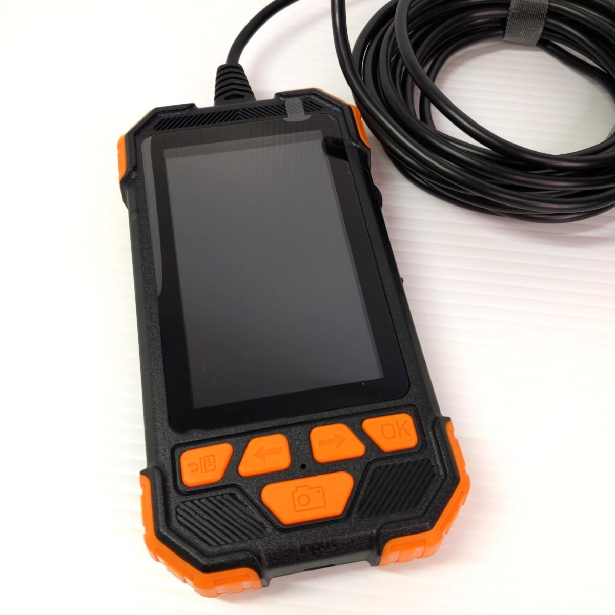 【中古品】ANCOCS 工業内視鏡 ファイバースコープ 4.3インチ Y19〇YR-54310〇