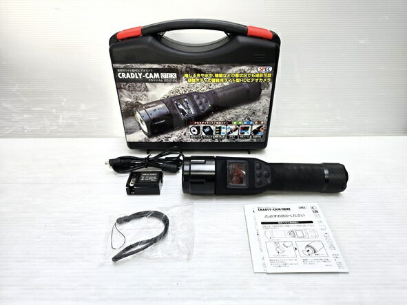 【中古品】 スペックコンピュータ 警務用ライト型HDビデオカメラ CRADLY-CAM クラドリーカム CC-01EX ..