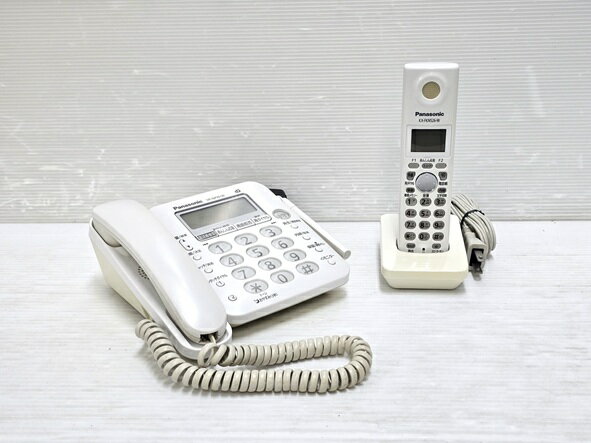 【中古品】 パナソニック Panasonic RU・RU・RU 電話機 子機1台 VE-GP35-W パールホワイト ○YR-19703○