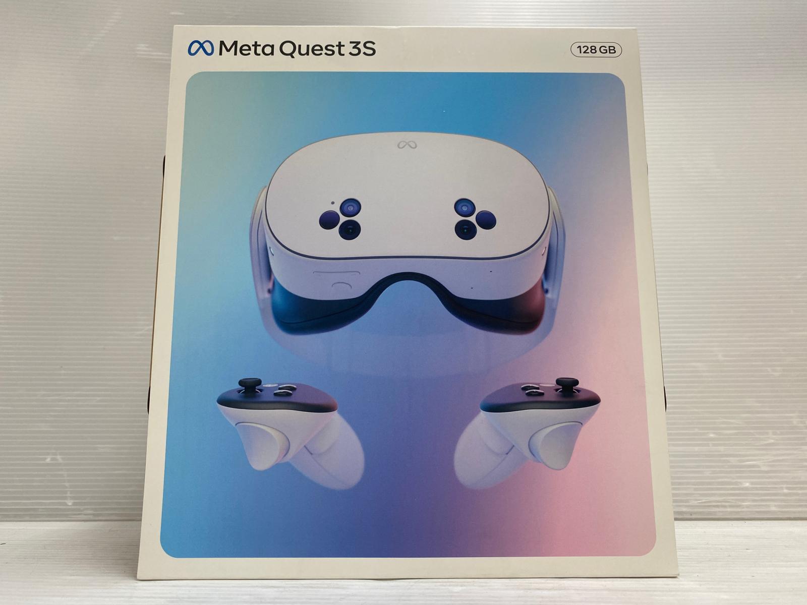 【未使用未開封】メタクエスト Meta Quest 3S 128GB VRヘッドセット ○YR-19731○ の出品です。 こちらの商品は未使用の商品です。 ■ランク：S 店頭でのお買取り商品のため、外箱の多少のスレ等はご容赦ください。 商...