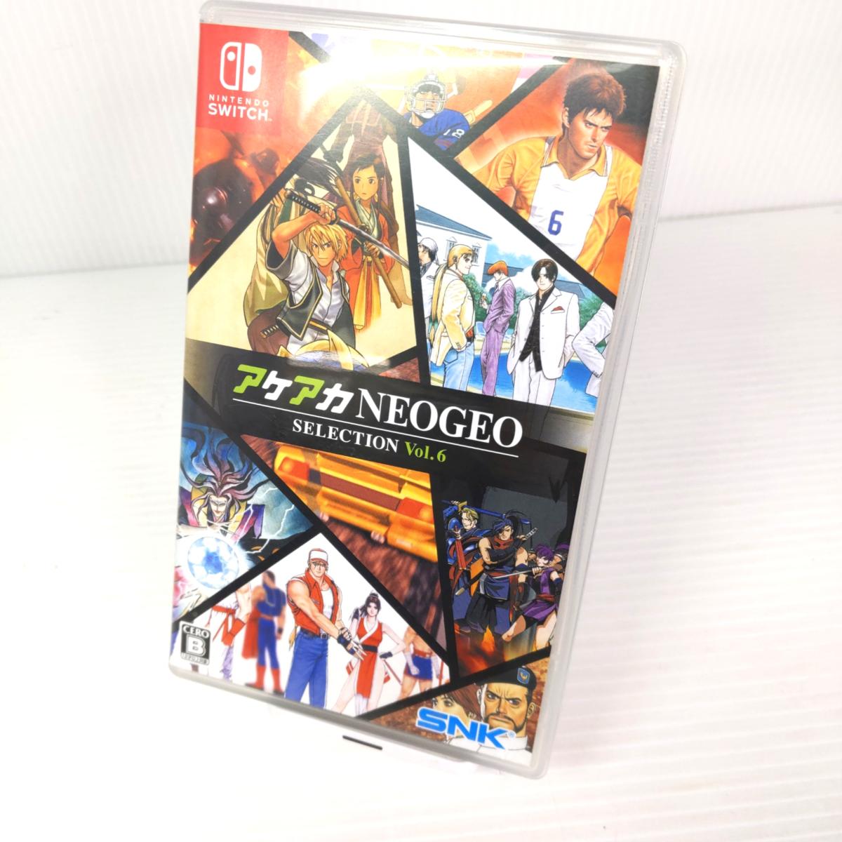 【中古品】スイッチソフト アケアカNEOGEO セレクション vol.6〇YR-54621〇