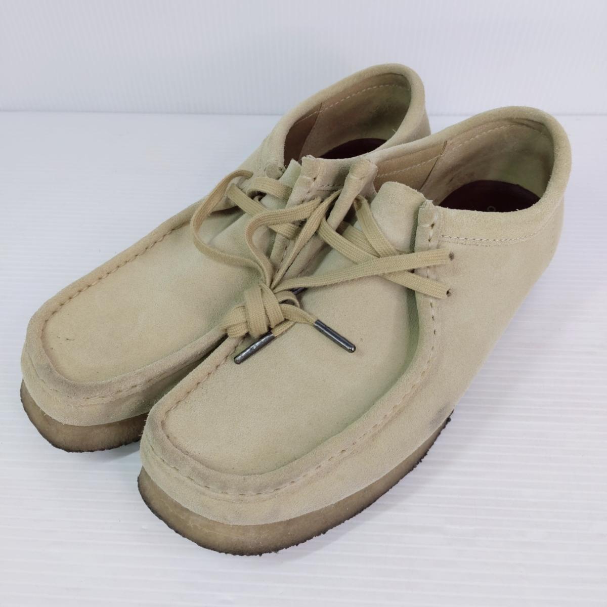 樂天商城 - 【中古品】クラークス ワラビー ベージュ 26.5cm 〇YR-54656〇