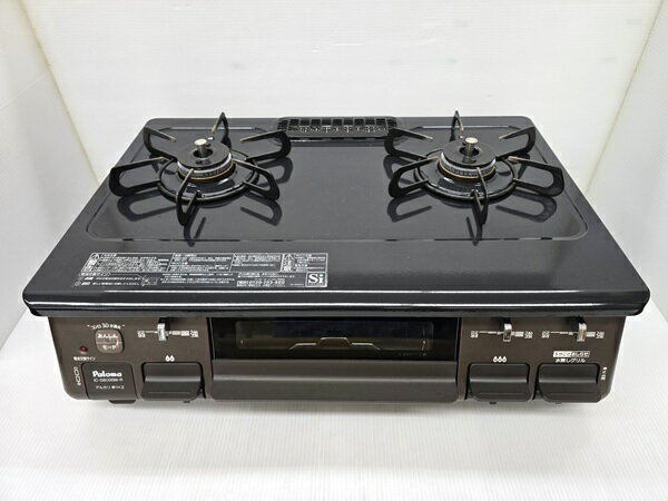 丙烷用 - 【中古品】 パロマ Paloma ガスコンロ LPガス(プロパンガス) 右強火力 水無片面焼グリル ICS809BM-R 2023年製 メタリックブラウン 〇YR-19888〇