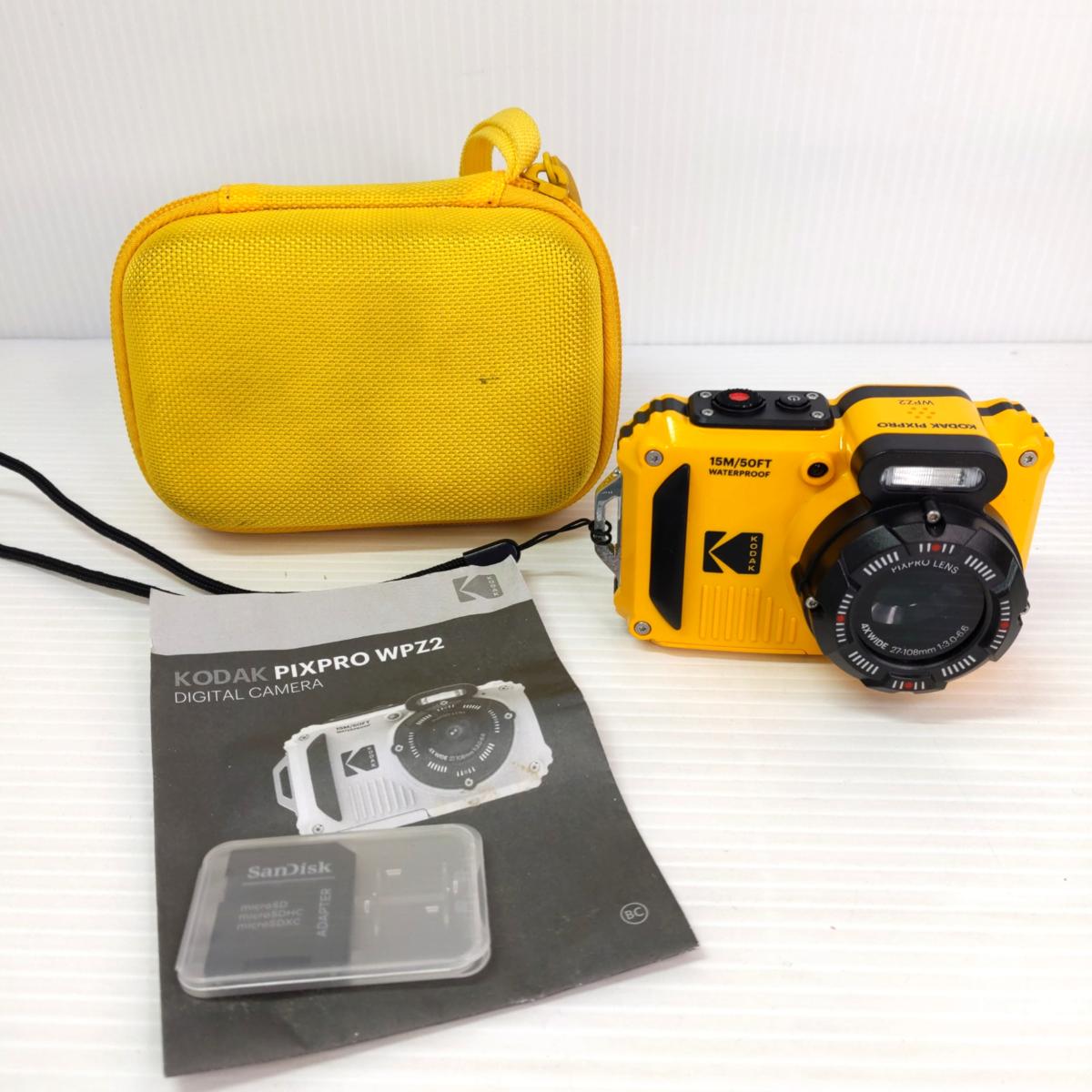 樂天商城 - 【中古品】Kodak コダック PIXPRO WPZ2 防水コンパクトデジタルカメラ〇YR-54742〇