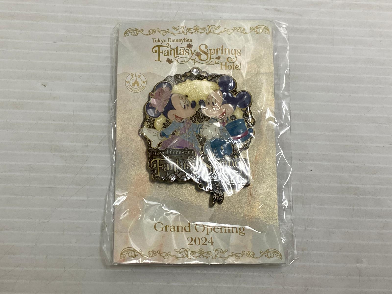 樂天商城 - 【未使用】東京ディズニーシー Fantasy Springs Hotel ファンタジースプリングスホテル　限定ピンバッジ ○YR-19965○