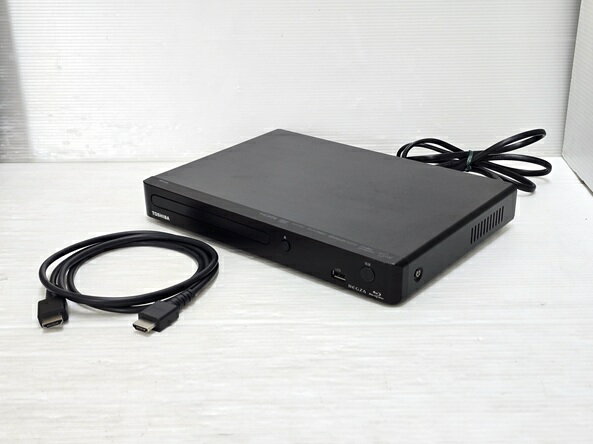 【中古品】 東芝 TOSHIBA REGZA ブルーレイプレーヤー BD DBP-S600 リモコン欠品 本体のみ 2017年製 ブラック ○YR-20015○