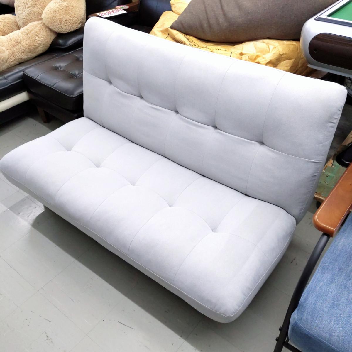 Rakuten - 【中古品】Moln 2人掛けソファ グレー 幅128cm〇YR-54865〇