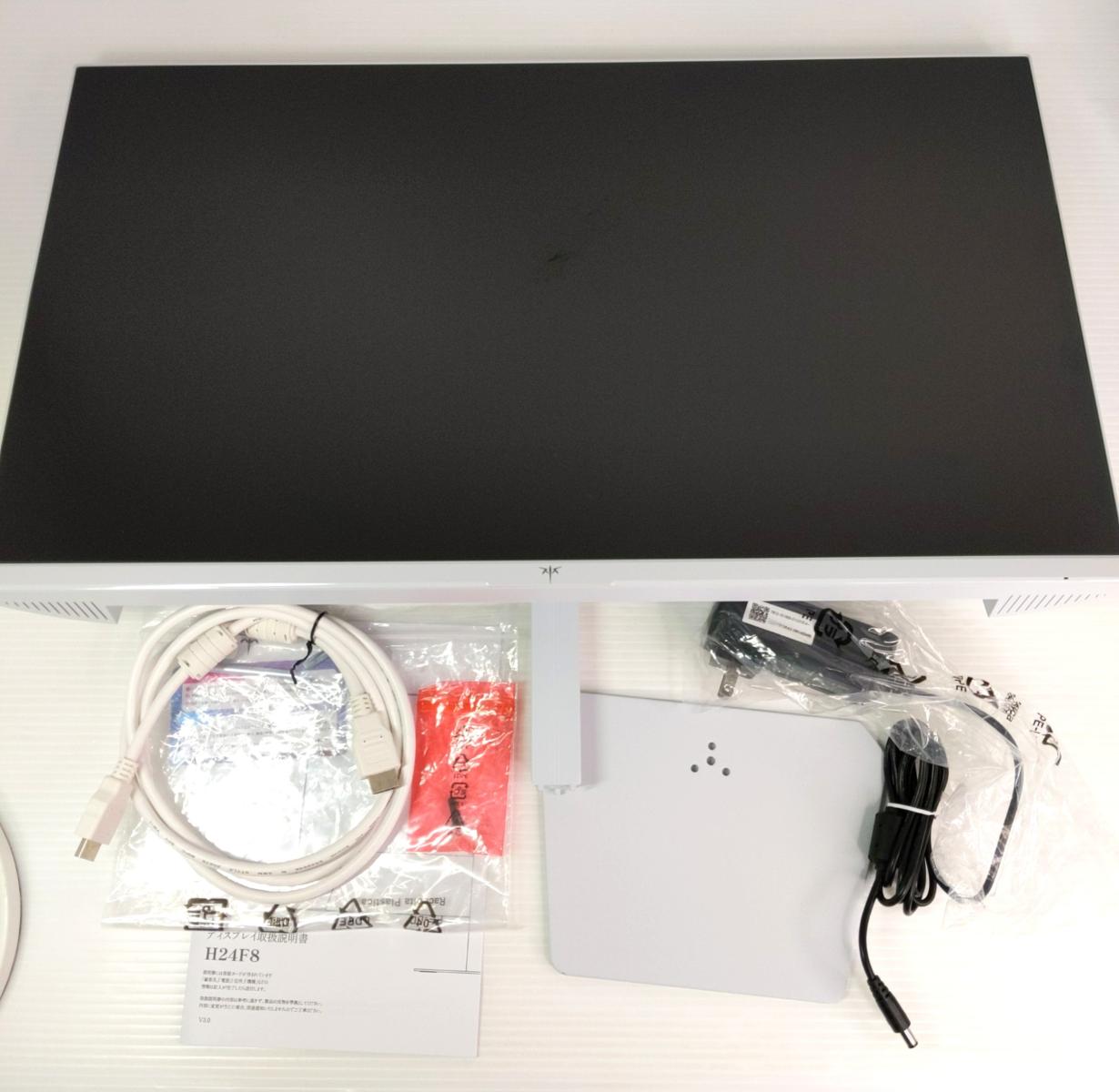樂天商城 - 【中古品】KTC H24F8 ゲーミングモニター 23.8インチ ホワイト 〇YR-54823〇