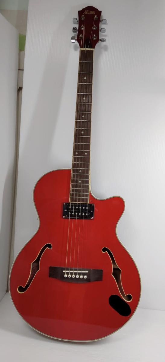 Garrison - 【中古品】JUNO ジュノ エレアコ ギター EA-50FC/WR ソフトケース付き 〇YR-54894〇