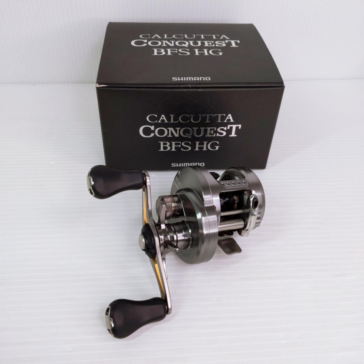 リール SHIMANO CALCUTTA CONQUEST 50 Shimano Calcutta Conquest DC 100 RIGHT Bait Reel, Double Axis, 20