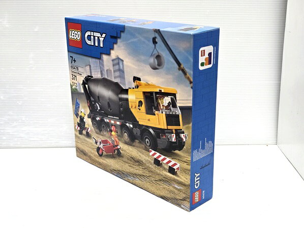 【未開封品】 レゴ LEGO シティ ミキサー車 60478 ○YR-20234○ の出品です。 こちらの商品は未開封の商品です。 未使用未開封品ですが、店頭にて展示販売中の商品です。 撮影時にはなかった傷みがある場合がございます。 商品内容は掲載画像に写っている物が全てです。 詳しくは画像にてご確認ください。 ※撮影環境の影響により実際の商品と色合いが多少異なる場合がございます。 　あらかじめご了承ください。 　また、お買取り商品・店頭保管の為、細部にまで拘る方はご購入をお控えください。 ※お値引きについては基本的にお断りさせていただいております。 　お値引きのお問い合わせいただきましても、ご返答できかねます。 ■発送方法：クロネコヤマト宅急便元払い ※外箱をエアパッキンで包装した状態での発送となります。 ■可能な限り即日出荷させて頂きますが、 　定休日の際は、ご注文後、出荷までに1～2日程度頂く場合がございます。 ※当店では自然環境に配慮しまして商品の簡易包装を行っております。 　また、商品発送の際に納品書を同封しております。 　領収書の発行は出来ませんので、あらかじめご了承ください。　